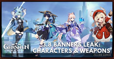 genshin impact 3.8 banners|Genshin Impact 3.8 banners: Characters, weapons,。